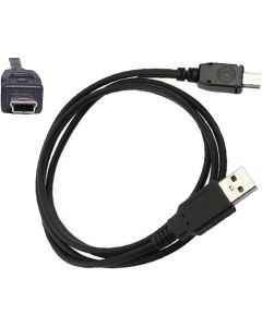 UpBright Mini USB Data PC Cable For Western Digital WD Elements, Passport SE Mac, My Book Essential WDBACW0040HBK WDBAAA5000A WDBAAA2500ARD-PESN WDBAAR1600ABK-NESN WD250ME WD1600B014 WD16001032 HD HDD
